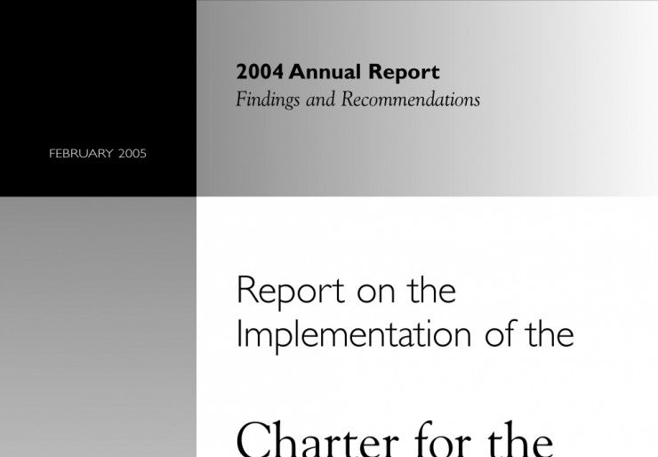 2004 Annual Report on the Implementation of the Charter for the Protection of Children and Young People