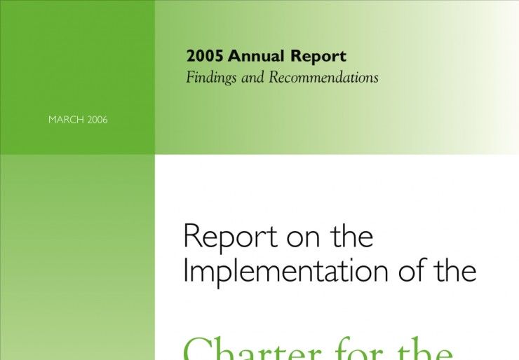 2005 Annual Report on the Implementation of the Charter for the Protection of Children and Young People